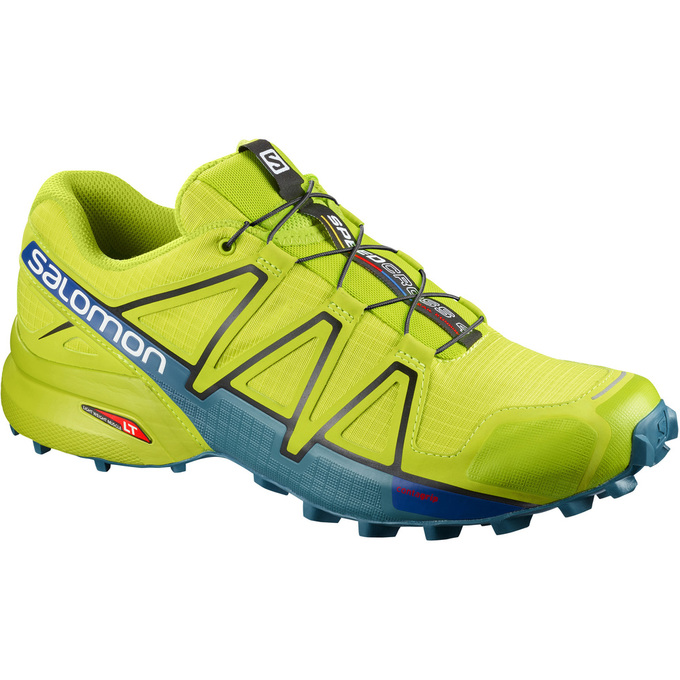 SALOMON SPEEDCROSS 4 Philippines - Men's Trail Running Shoes - Yellow | 485691-FVW